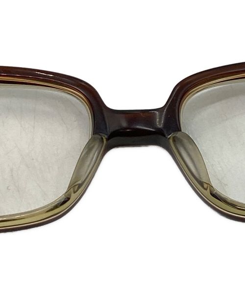 白山眼鏡店（ハクサンガンキョウテン）白山眼鏡店 (ハクサンガンキョウテン) 眼鏡 ブラウン サイズ:なしの古着・服飾アイテム