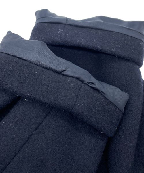 green label relaxing（グリーンレーベルリラクシング）green label relaxing (グリーンレーベルリラクシング) ヴィクトリアン ウール ハーフコート ネイビー サイズ:Ｍの古着・服飾アイテム