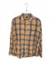 SHIPS（シップス）の古着「 japan quality スペック染め チェック レギュラーカラー シャツ」｜イエロー