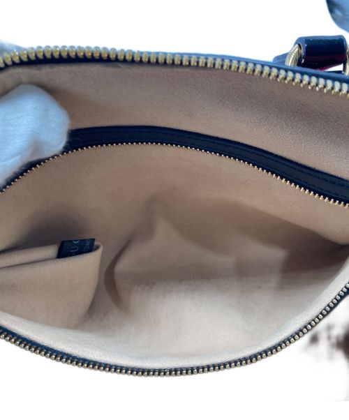 GUCCI（グッチ）GUCCI (グッチ) オファディア 2way ハンド ショルダー バッグ レッド×ブラック サイズ:なしの古着・服飾アイテム