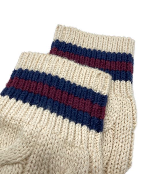 POLO BY RALPH LAUREN（ポロ バイ ラルフローレン）POLO BY RALPH LAUREN (ポロ バイ ラルフローレン) チルデンニット アイボリー サイズ:Lの古着・服飾アイテム