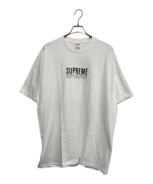 SUPREME（シュプリーム）SUPREME (シュプリーム) PARIS TEE / パリ TEE ホワイト サイズ:XLの古着・服飾アイテム