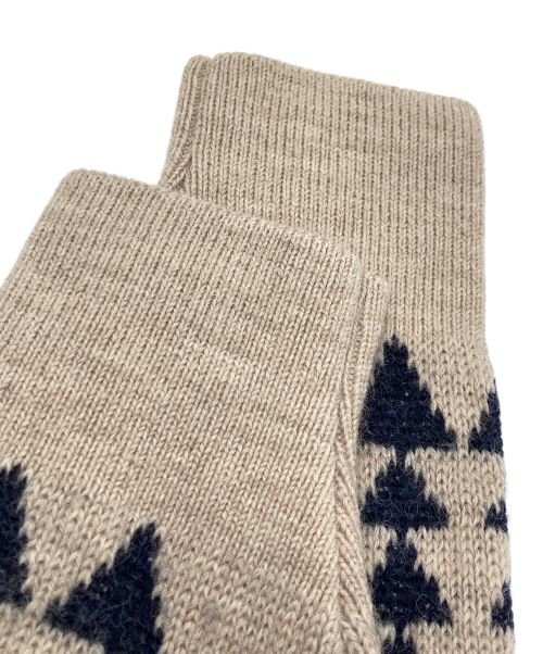 JELADO（ジェラード）JELADO (ジェラード) ショールカラーニット ベージュ サイズ:Ｍの古着・服飾アイテム