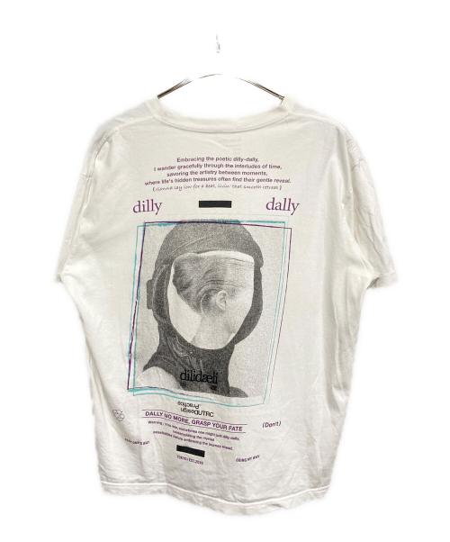 UNTRACE（アントレース）UNTRACE (アントレース) dilly dally TEE SHIRT ホワイトの古着・服飾アイテム