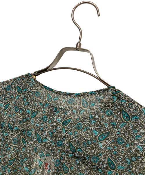 23区（ニジュウサンク）23区 (ニジュウサンク) RATTI (ラッチ) ペイズリーワンピース グリーン サイズ:Ｍ 未使用品の古着・服飾アイテム