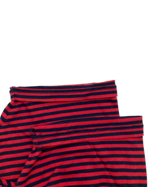 Needles（ニードルズ）Needles (ニードルズ) S/S Papillon Emb. Tee - Cotton Jersey レッド サイズ:Lの古着・服飾アイテム