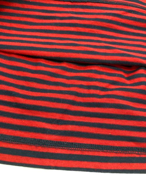 Needles（ニードルズ）Needles (ニードルズ) S/S Papillon Emb. Tee - Cotton Jersey レッド サイズ:Lの古着・服飾アイテム