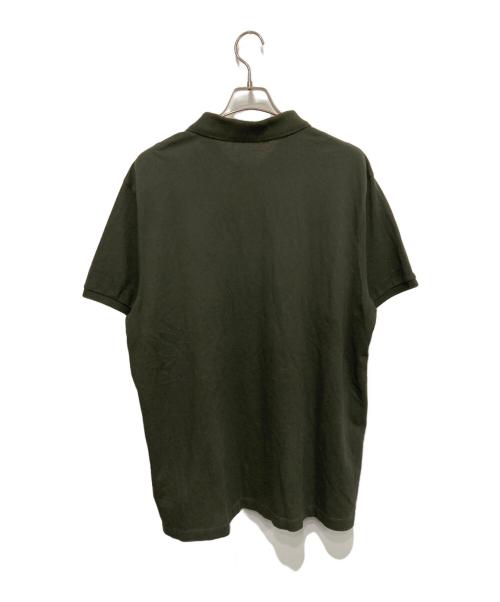 MONCLER（モンクレール）MONCLER (モンクレール) コットン ポロシャツ オリーブ サイズ:3XLの古着・服飾アイテム