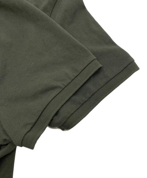 MONCLER（モンクレール）MONCLER (モンクレール) コットン ポロシャツ オリーブ サイズ:3XLの古着・服飾アイテム