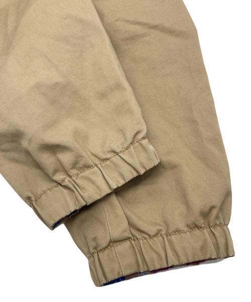 POLO RALPH LAUREN（ポロ・ラルフローレン）POLO RALPH LAUREN (ポロ・ラルフローレン) リバーシブルスイングトップ ブルー×ベージュ サイズ:XLの古着・服飾アイテム