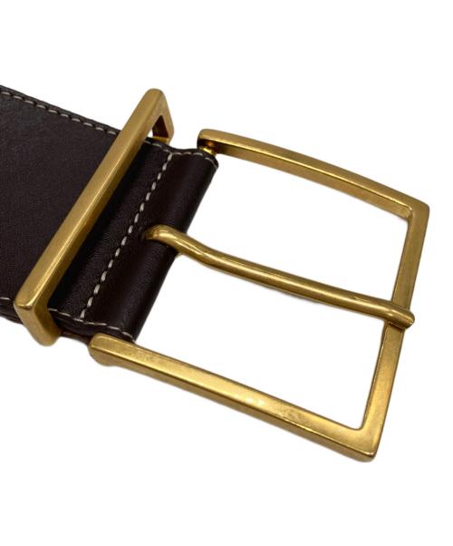 MAISON BOINET（メゾン ボワネ）MAISON BOINET (メゾン ボワネ) ベルト ブラウンの古着・服飾アイテム