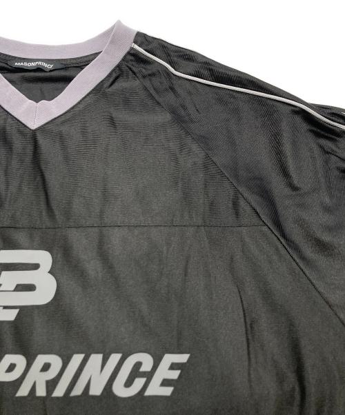 masonprince（メゾンプリンス）masonprince (メゾンプリンス) ゲームシャツ ブラック サイズ:4の古着・服飾アイテム