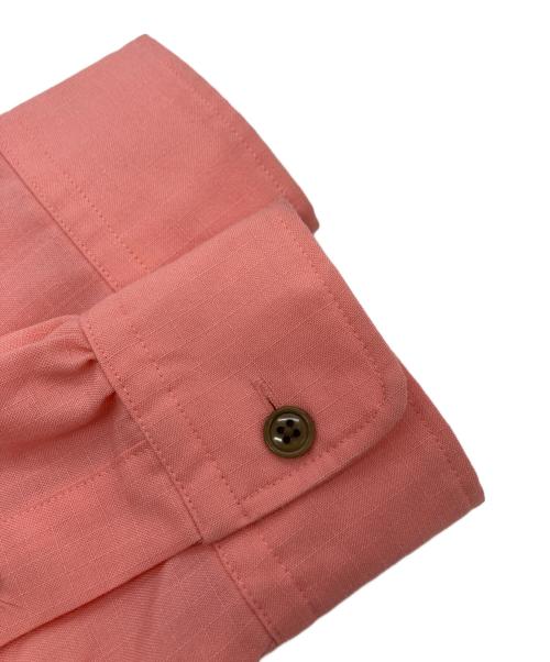 BROWN by 2-tacs（ブラウンバイツータックス）BROWN by 2-tacs (ブラウンバイツータックス) OUTER SHIRTS & B.D. ピンク サイズ:Mの古着・服飾アイテム