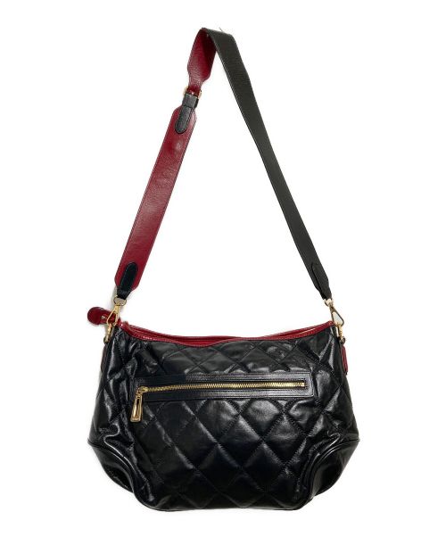 COCOCELUX GOLD（ココセリュックスゴールド）COCOCELUX GOLD (ココセリュックスゴールド) キルティングショルダーバッグ ブラックの古着・服飾アイテム