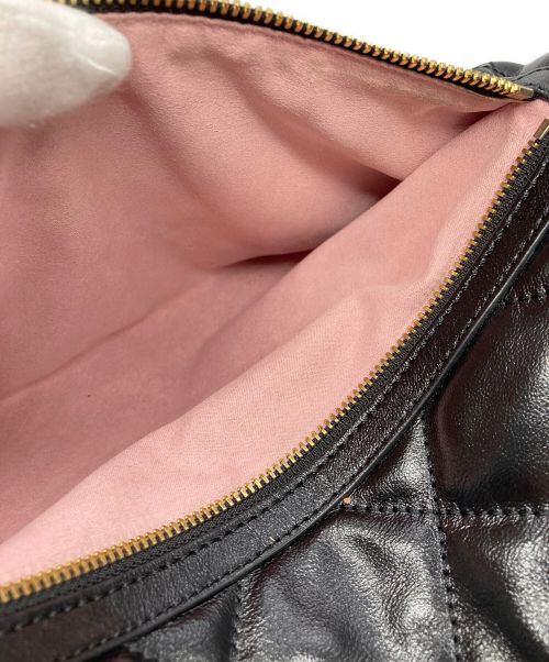 COCOCELUX GOLD（ココセリュックスゴールド）COCOCELUX GOLD (ココセリュックスゴールド) キルティングショルダーバッグ ブラックの古着・服飾アイテム