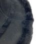 中古・古着 UGG (アグ) シープスキンバケットハット ブラック サイズ:なし（実寸をご確認ください）：9000円