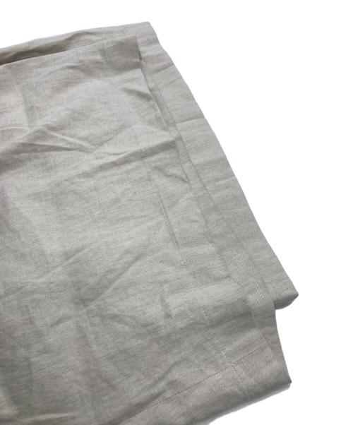 1er Arrondissement（プルミエ アロンディスモン）1er Arrondissement (プルミエ アロンディスモン) リネンコットンベルテッドパンツ ホワイト サイズ:38の古着・服飾アイテム