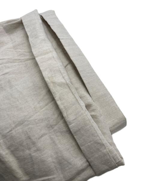 1er Arrondissement（プルミエ アロンディスモン）1er Arrondissement (プルミエ アロンディスモン) リネンコットンベルテッドパンツ ホワイト サイズ:38の古着・服飾アイテム