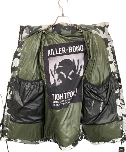 TIGHTBOOTH PRODUCTION（タイトブースプロダクション）TIGHTBOOTH PRODUCTION (タイトブースプロダクション) URBAN CAMO DOWN JKT/アーバンカモ ダウン ジャケット ホワイト×カーキ サイズ:Lの古着・服飾アイテム