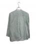 23区 (ニジュウサンク) cancliniバンドカラーシャツ グリーン サイズ:Ｍ 未使用品：5000円