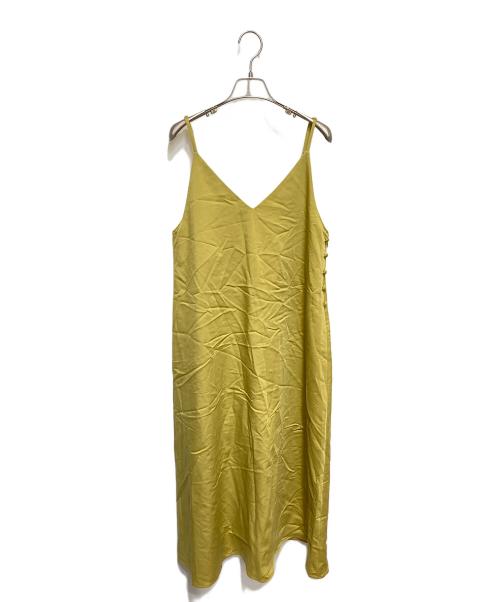 green label relaxing（グリーンレーベルリラクシング）green label relaxing (グリーンレーベルリラクシング) キャミワンピース イエロー サイズ:FREEの古着・服飾アイテム