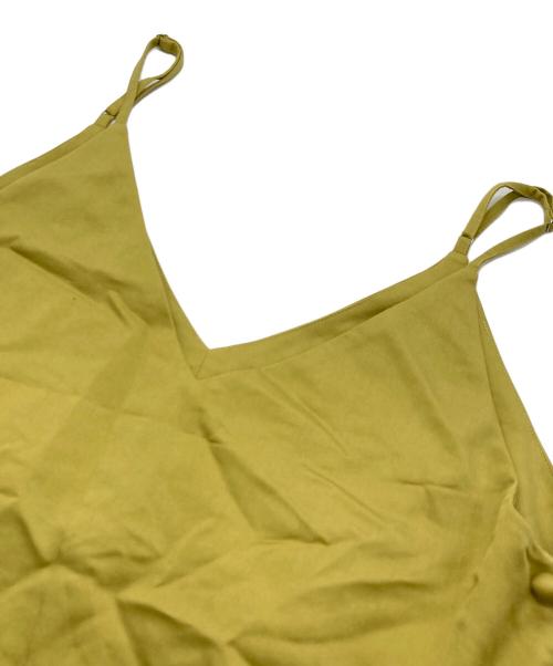green label relaxing（グリーンレーベルリラクシング）green label relaxing (グリーンレーベルリラクシング) キャミワンピース イエロー サイズ:FREEの古着・服飾アイテム