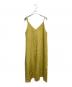 green label relaxing (グリーンレーベルリラクシング) キャミワンピース イエロー サイズ:FREE：3000円