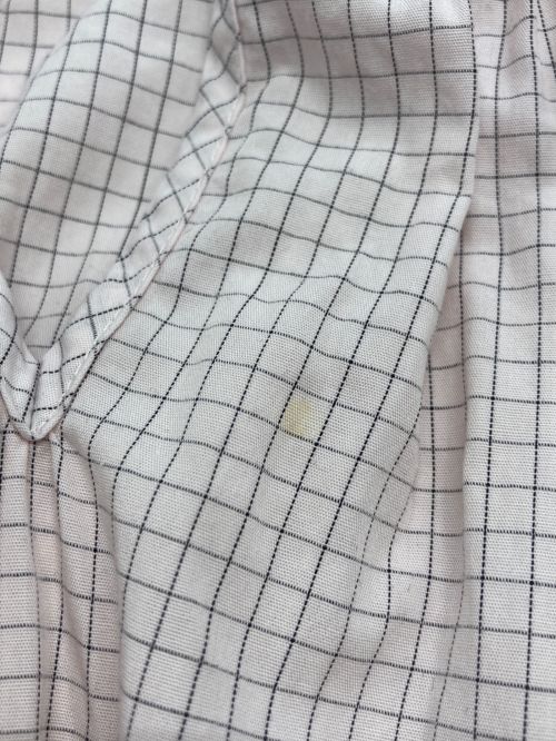 Martin Margiela 10（マルタン・マルジェラ 10）Martin Margiela 10 (マルタン・マルジェラ 10) チェックシャツ ピンク サイズ:2の古着・服飾アイテム