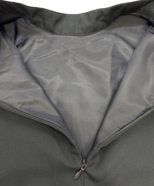 BLUE LABEL CRESTBRIDGE（ブルーレーベルクレストブリッジ）BLUE LABEL CRESTBRIDGE (ブルーレーベルクレストブリッジ) コットンライクスパンローンシャーリングドレス ネイビー サイズ:36の古着・服飾アイテム