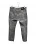 BLACK LABEL CRESTBRIDGE (ブラックレーベル クレストブリッジ) チェック柄テーパードパンツ グレー サイズ:L：3980円