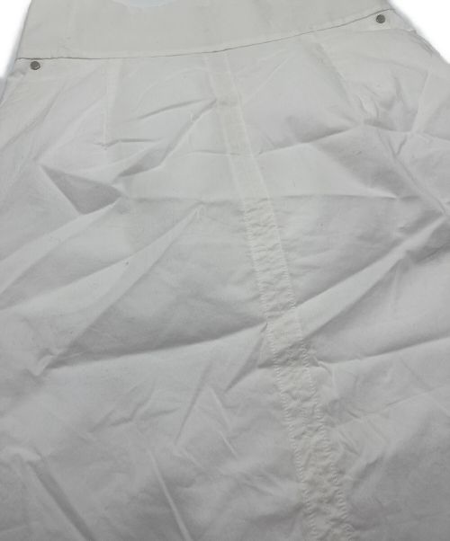 La boutique BonBon（ラブティックボンボン）La boutique BonBon (ラブティックボンボン) コットンナイロンマキシスカート ホワイト サイズ:Ｍの古着・服飾アイテム