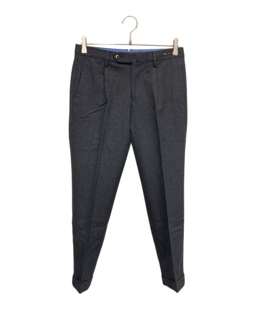 PT01（ピーティーゼロウーノ）PT01 (ピーティーゼロ) BEAMS F (ビームスエフ) スラックス グレー サイズ:44の古着・服飾アイテム