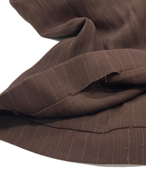 Jean Paul GAULTIER CLASSIQUE（ジャンポールゴルチエクラシック）Jean Paul GAULTIER CLASSIQUE (ジャンポールゴルチエクラシック) 変形 ワイドラップパンツ ブラウン サイズ:40の古着・服飾アイテム