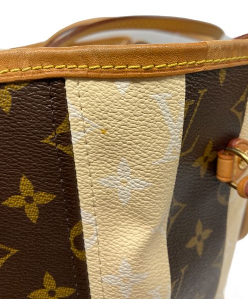 LOUIS VUITTON（ルイ ヴィトン）LOUIS VUITTON (ルイ ヴィトン) ネヴァーフルXLネヴァーフルMM/ネヴァーフル・レイユール ベージュ×ブラウン サイズ:なし（実寸をご確認ください）の古着・服飾アイテム