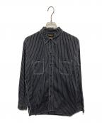 MUSHMANSマッシュマンズ）の古着「ワークシャツ」｜ブラック