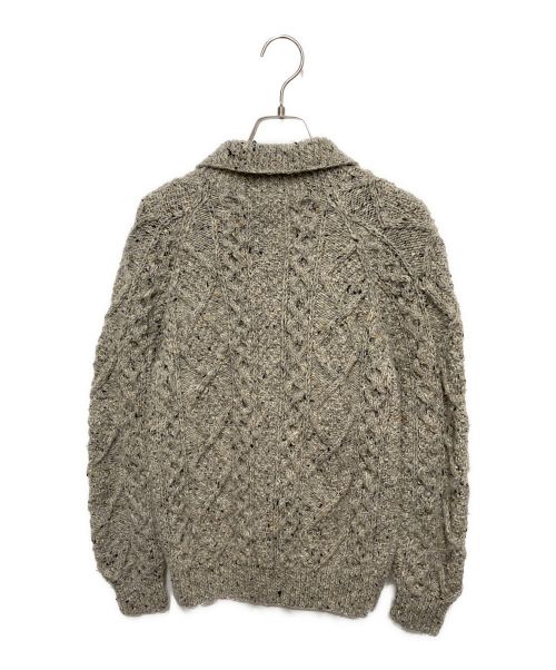 Athena Designs（アテナデザインズ）Athena Designs (アテナデザインズ) アランニットカーディガン グレー サイズ:なしの古着・服飾アイテム