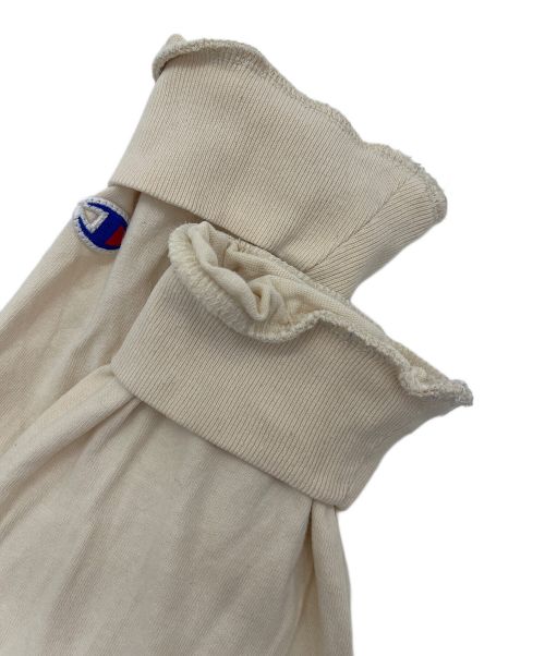 Champion（チャンピオン）Champion (チャンピオン) WTAPS (ダブルタップス) ロングスリーブTシャツ アイボリー サイズ:Lの古着・服飾アイテム