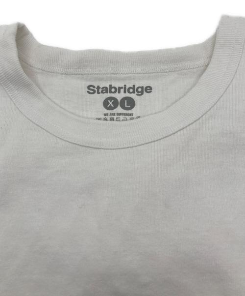 STABRIDGE（スタブリッジ）STABRIDGE (スタブリッジ) STABRIDGE TOUGH WORKER'S S/S Tee / 半袖カットソー ホワイト サイズ:XLの古着・服飾アイテム