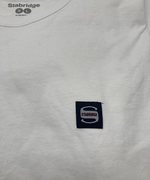 STABRIDGE（スタブリッジ）STABRIDGE (スタブリッジ) STABRIDGE TOUGH WORKER'S S/S Tee / 半袖カットソー ホワイト サイズ:XLの古着・服飾アイテム