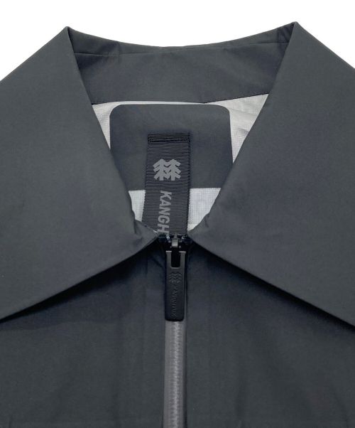 KANGHYUK（カンヒョク）KANGHYUK (カンヒョク) Gore-Tex Infinium Trucker Jacket in Black ブラック サイズ:Ⅿの古着・服飾アイテム
