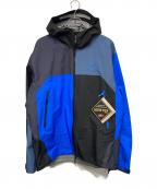 ARC'TERYX×BEAMSアークテリクス×ビームス）の古着「BETA JACKET」｜ブルー×ブラック（BORO）