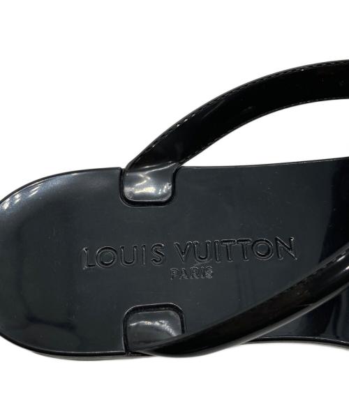 LOUIS VUITTON（ルイ ヴィトン）LOUIS VUITTON (ルイ ヴィトン) シースターラインラバーサンダル ブラック サイズ:35の古着・服飾アイテム