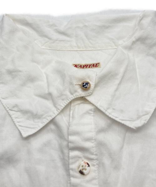 KAPITAL（キャピタル）KAPITAL (キャピタル) シャツ ホワイト サイズ:Ｍの古着・服飾アイテム