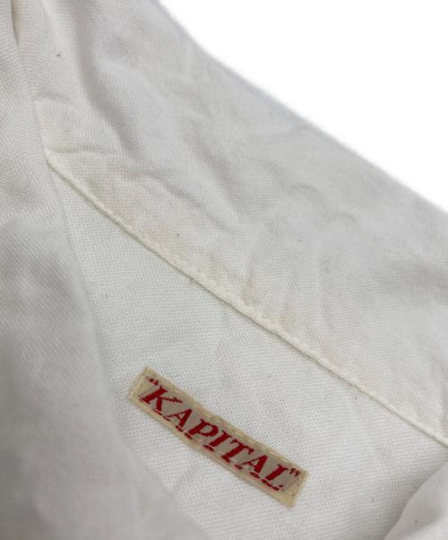 KAPITAL（キャピタル）KAPITAL (キャピタル) シャツ ホワイト サイズ:Ｍの古着・服飾アイテム