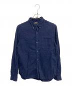 KAPITALキャピタル）の古着「ガーゼシャツ」｜ネイビー