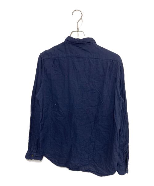 KAPITAL（キャピタル）KAPITAL (キャピタル) ガーゼシャツ ネイビー サイズ:Lの古着・服飾アイテム