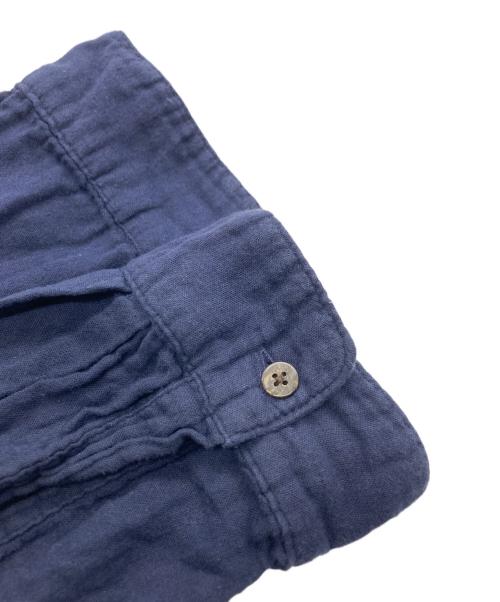 KAPITAL（キャピタル）KAPITAL (キャピタル) ガーゼシャツ ネイビー サイズ:Lの古着・服飾アイテム