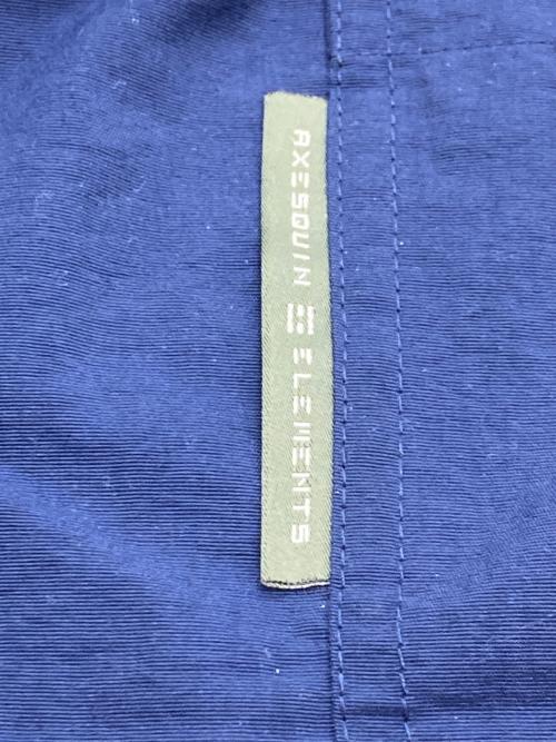 AXESQUIN ELEMENTS（アクシーズクイン エレメンツ）AXESQUIN ELEMENTS (アクシーズクイン エレメンツ) タッサーナイロンパンツ ネイビー サイズ:2の古着・服飾アイテム