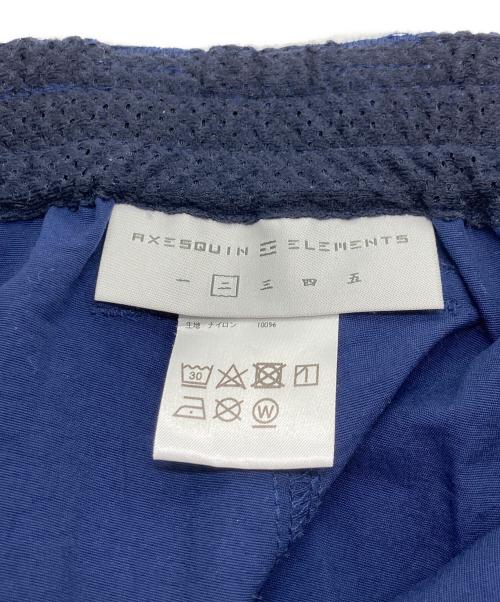 AXESQUIN ELEMENTS（アクシーズクイン エレメンツ）AXESQUIN ELEMENTS (アクシーズクイン エレメンツ) タッサーナイロンパンツ ネイビー サイズ:2の古着・服飾アイテム