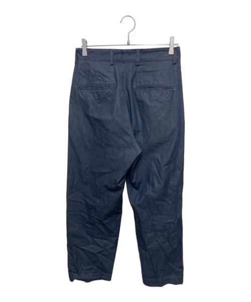 EEL（イール）EEL (イール) CTパンツ/ワンタック ワイドパンツ ネイビー サイズ:Ｓの古着・服飾アイテム